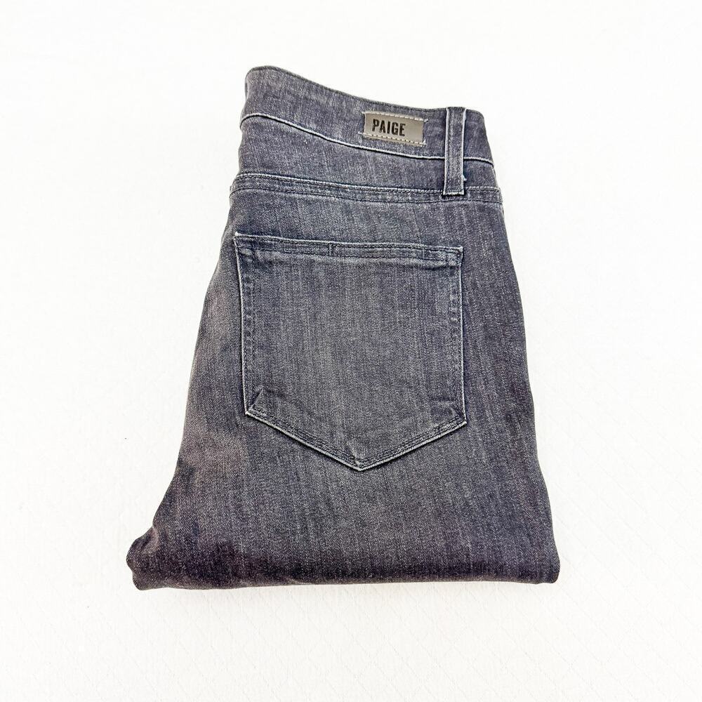 Paige Hoxton Ultra Skinny Gray Wash Zip Fly Denim Jeans Size 27